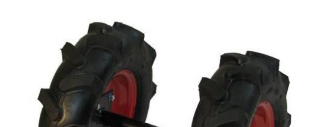 手押し型トラクターの車輪: 選び方、費用、方法