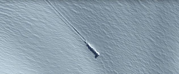 Катастрофы инопланетных кораблей. На картах Google Earth в Антарктиде обнаружили упавший «корабль пришельцев Падение инопланетного корабля