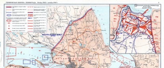 Блокада ленинграда карта окружения города на современной карте
