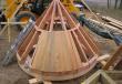 半円屋根および尖屋根用の垂木システムの製造