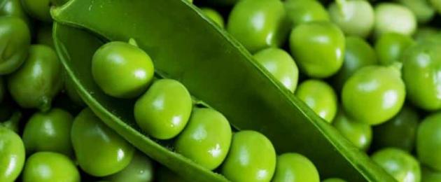 Recepti za zeleni grašak.  Jela sa zelenim graškom: recepti sa fotografijama, sastojcima, začinima, kalorijama, savjetima i preporukama.  Grašak u mahunama