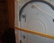 洗濯機の設置と接続