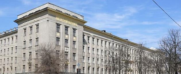 Akademia Wojskowa w Charkowie.  Uniwersytet Sił Powietrznych w Charkowie nazwany na cześć Iwana Kozheduba.  Budynki i kampusy