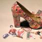 Decoupage boty s ubrousky, krok za krokem mistrovská třída DIY