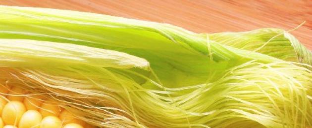 Prednosti kukuruzne kose. Kukuruzna svila - ljekovita svojstva, upotreba i kontraindikacije. Uvarak od kukuruzne svile