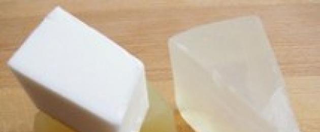 Πώς να φτιάξετε χειροποίητο σαπούνι.  DIY σαπούνι με γλυκερίνη.  Τεχνολογία παραγωγής χειροποίητου σαπουνιού