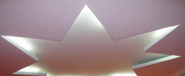 Плавающий потолок из гипсокартона – технология монтажа конструкции, которая не даст трещин. Парящие потолки из гипсокартона Расчет необходимого количества используемых материалов