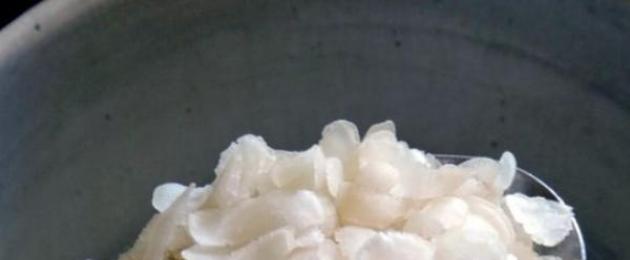 Pirinčane pahuljice.  Recept: Sovine pahuljice pirinčana kaša - mlečna rižina kaša Kako napraviti kašu od sovinih pahuljica