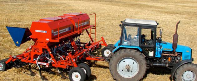 Celkové rozměry traktoru MTZ 1221. Rozměry a hmotnost. Zařízení a hlavní jednotky
